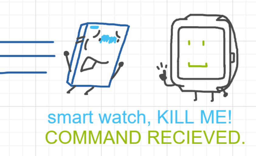 A panel from Running Duos, episode four of the Board Boards object show by Furretwalk/WalkingFurret.